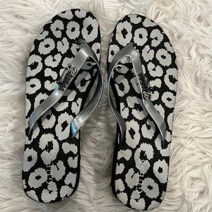 Beautiful, grey Guess sandals. Worn one time only. Size 10. Great condition!